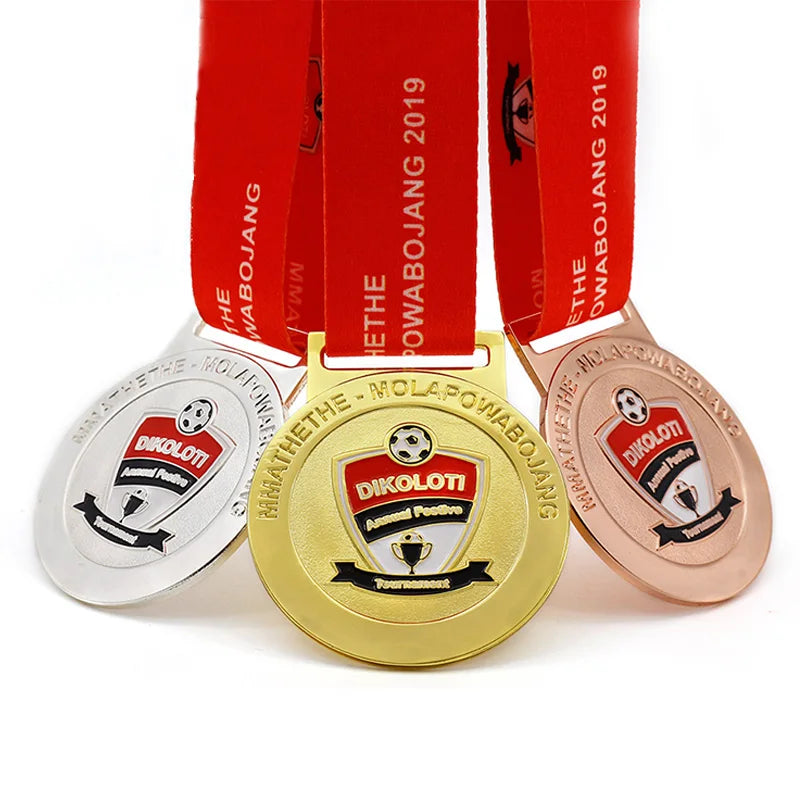 Custom Engraved Medals with Logo | 10 MOQ, 20-150mm