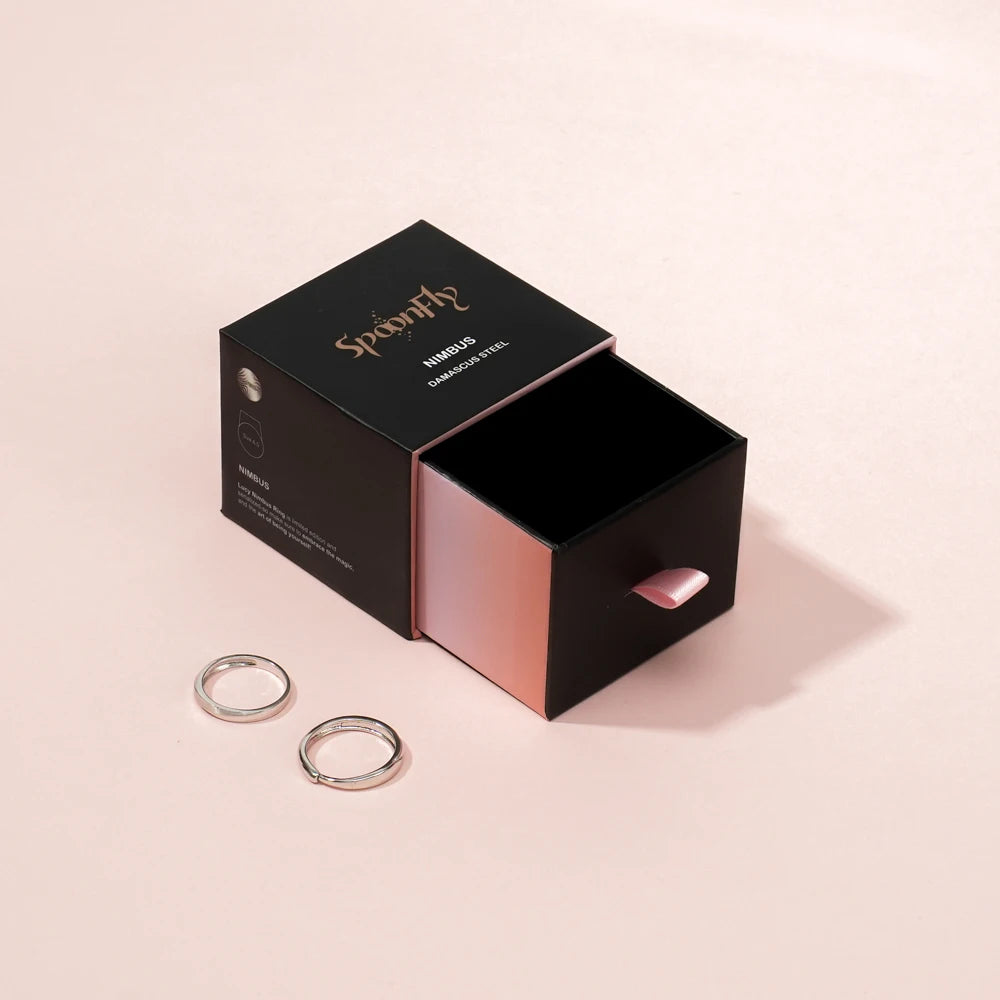 Custom Jewelry Packaging Boxes with Logo — Eco-Friendly Drawer & Magnetic Closure