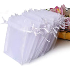 Transparent Organza Pouches Wholesale | 0.001kg Gift Bags Jewelry Packaging