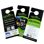 Custom Door Hangers | Offset Printed Hotel Flyers