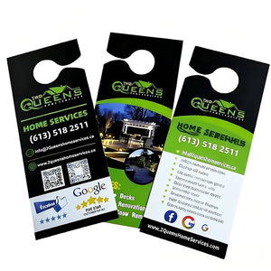 Custom Door Hangers | Offset Printed Hotel Flyers