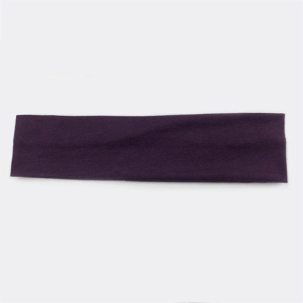 Custom Spandex Headband for Women | 23.5cm Stretch Hair Band for Sports & Fashion