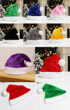 Custom Santa Hats 50 pcs | Embroidered Logo