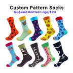 Custom Crew Socks Wholesale | 80% Cotton Blend & 50-Piece MOQ | Dress & Sport | 40-Day Lead Time