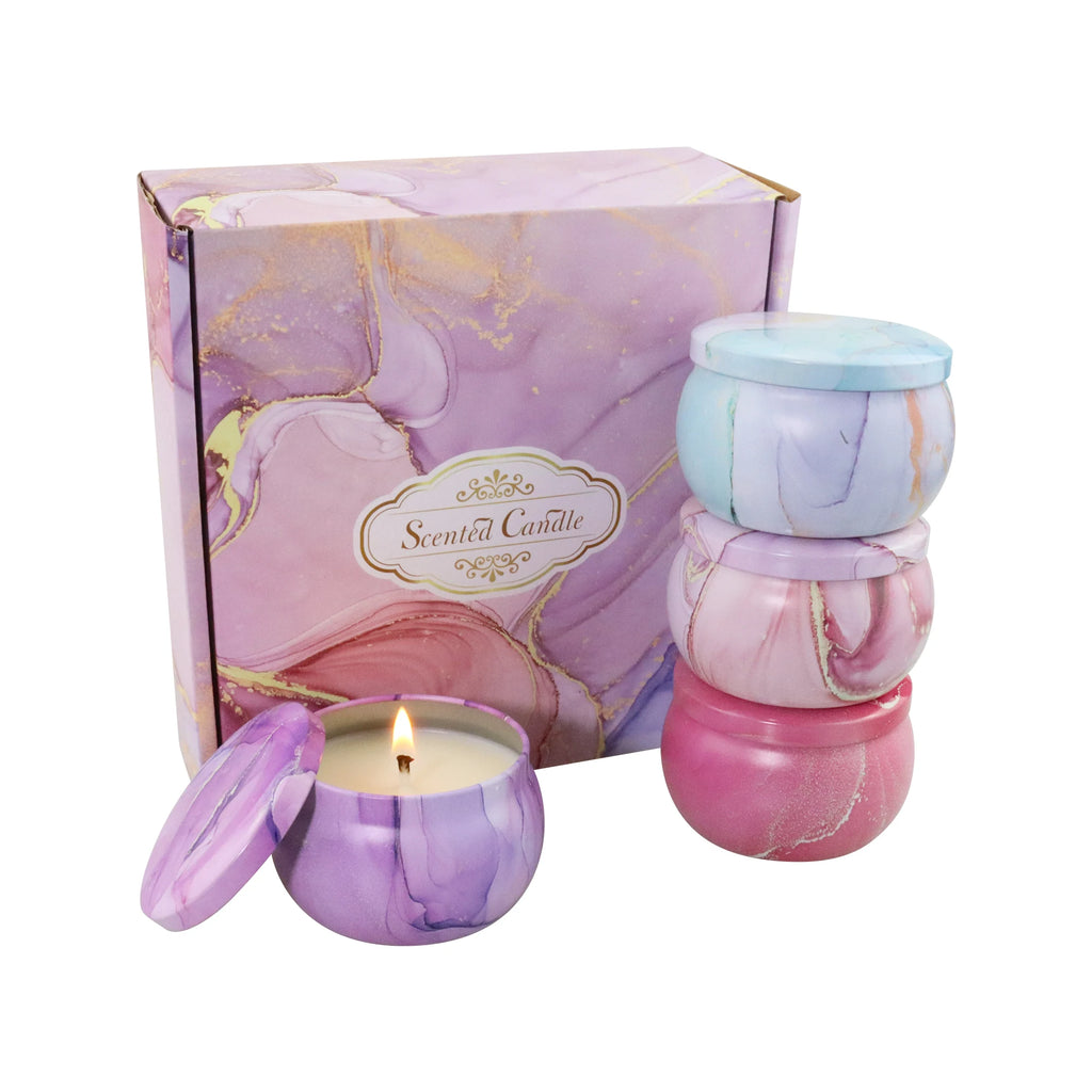 Custom Tin Candle with Logo | 2-Set MOQ | SGS Certified