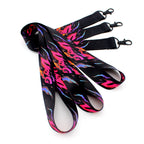 Vibrant Full-Color Personalized Lanyards - Silky Smooth Sublimation Neck Straps for Identity & Branding