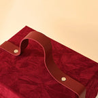 Custom Gift Boxes with Handle | Bulk MOQ 100 pcs