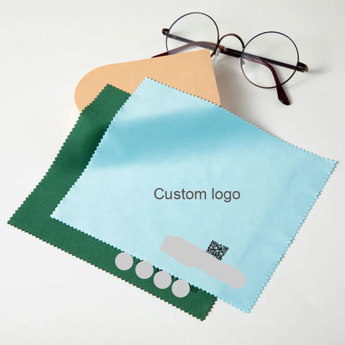 Custom Microfiber Cleaning Cloths — 80/20 Blend, 500 Pcs MOQ, BSCI/ISO9001