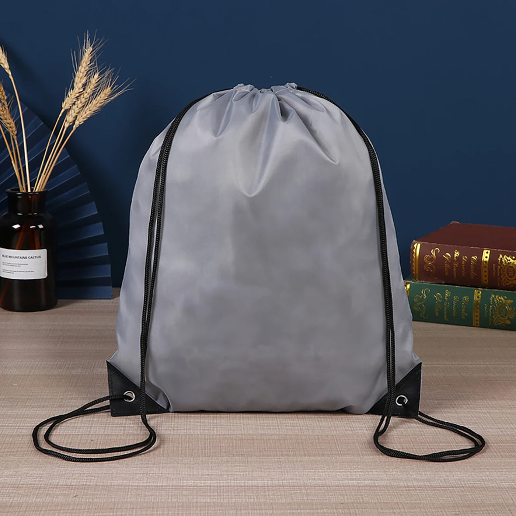 Custom Polyester Drawstring Bag | Promotional Gym Backpack