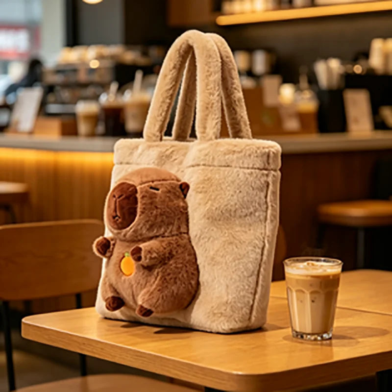 Custom Plush Backpack with Logo | Bulk MOQ 20 Pcs