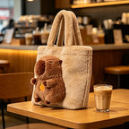 Custom Plush Backpack with Logo | Bulk MOQ 20 Pcs