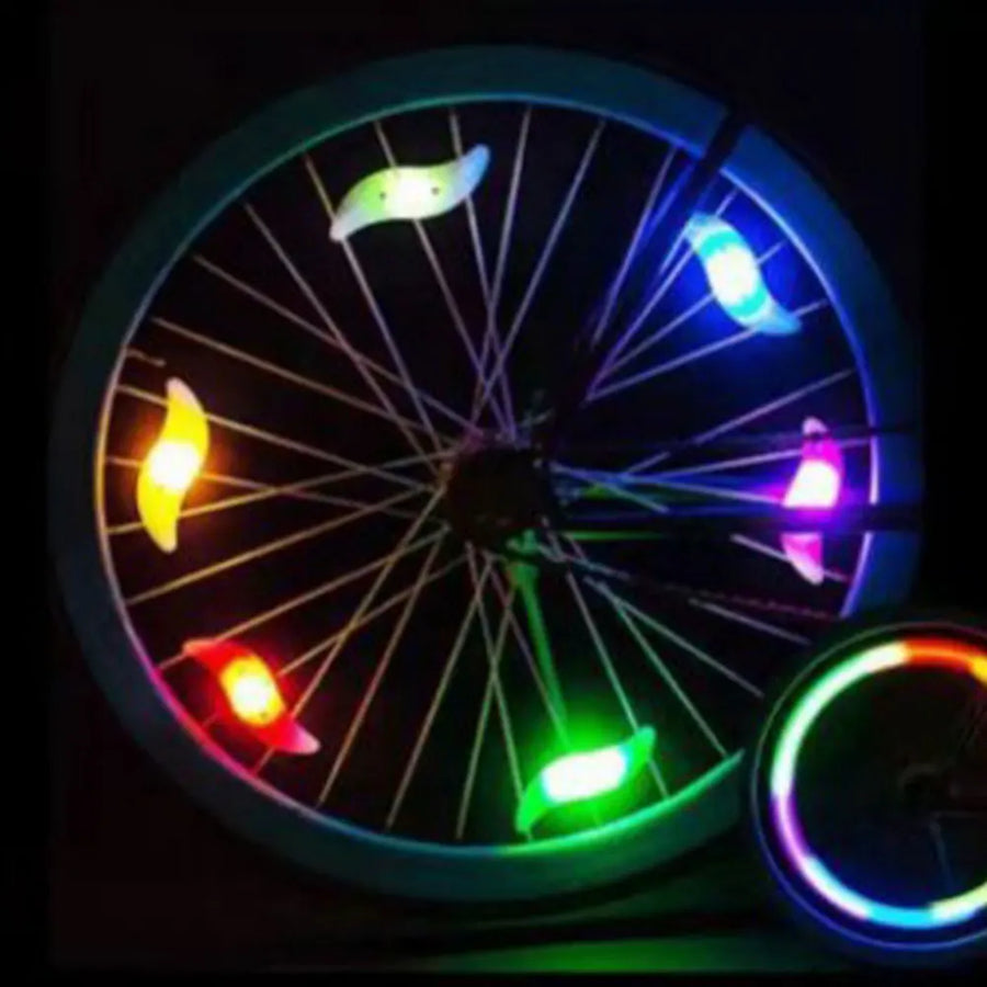 Custom Colorful Bicycle Spoke Lights | Packaging MOQ 1,000 pcs