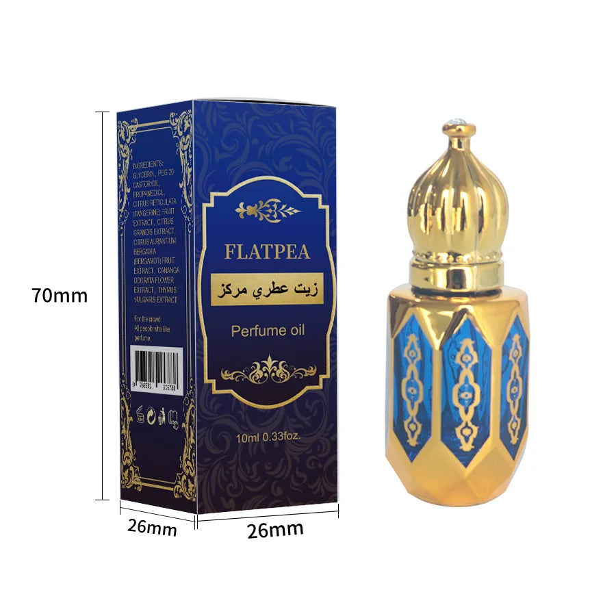 OEM Customized Arab Perfumes for Men Wholesale | 10ml Woody Oriental | 500 MOQ