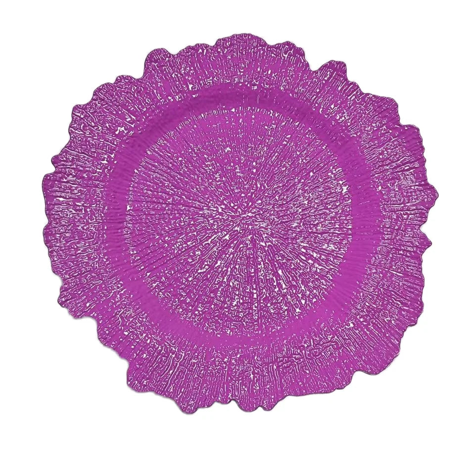 13 Inch Plastic Charger Plates | Custom Wholesale Tableware