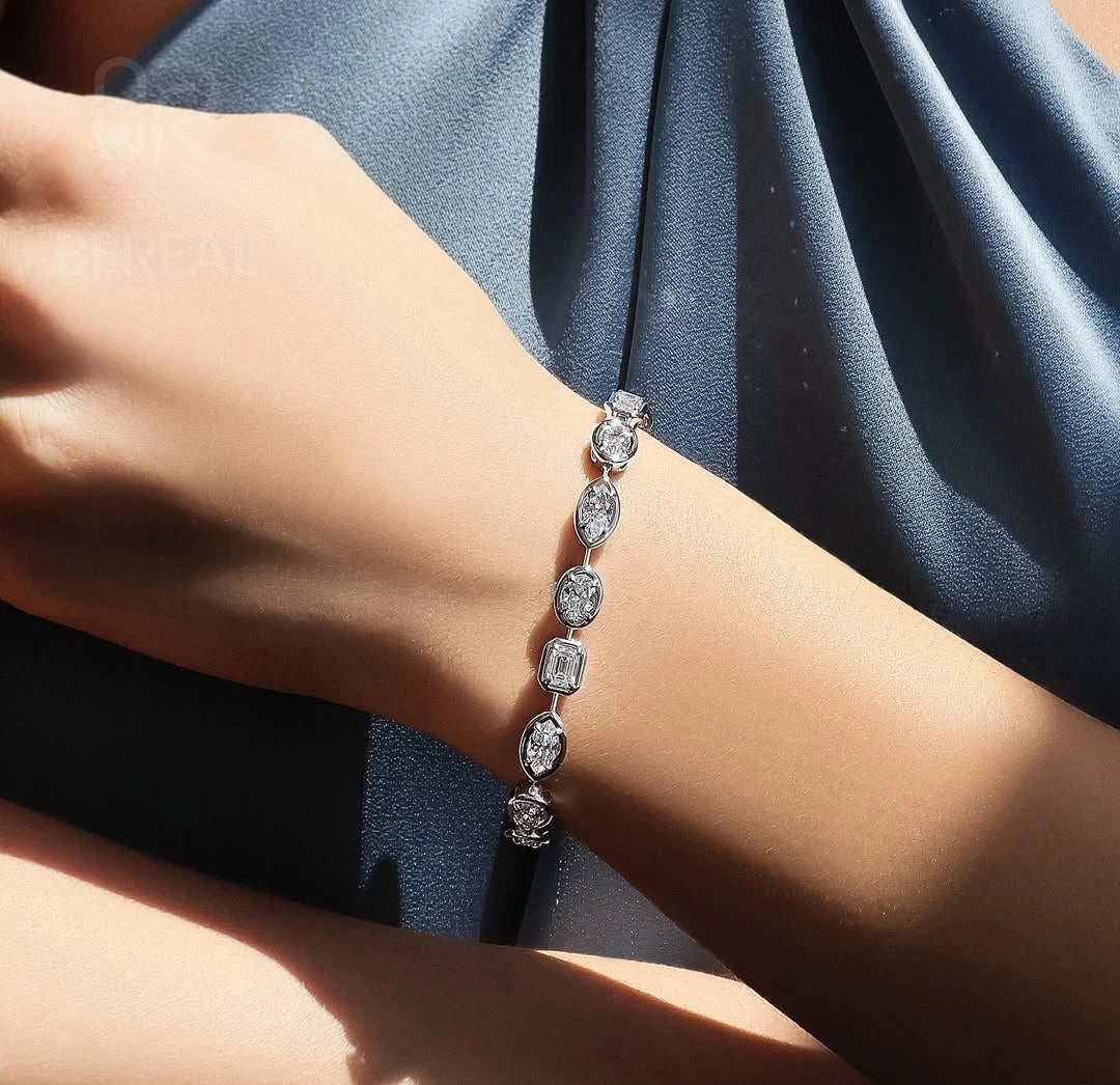 IGI Certified Lab Grown Diamond Tennis Bracelet | 10K/14K/18K | MOQ 1
