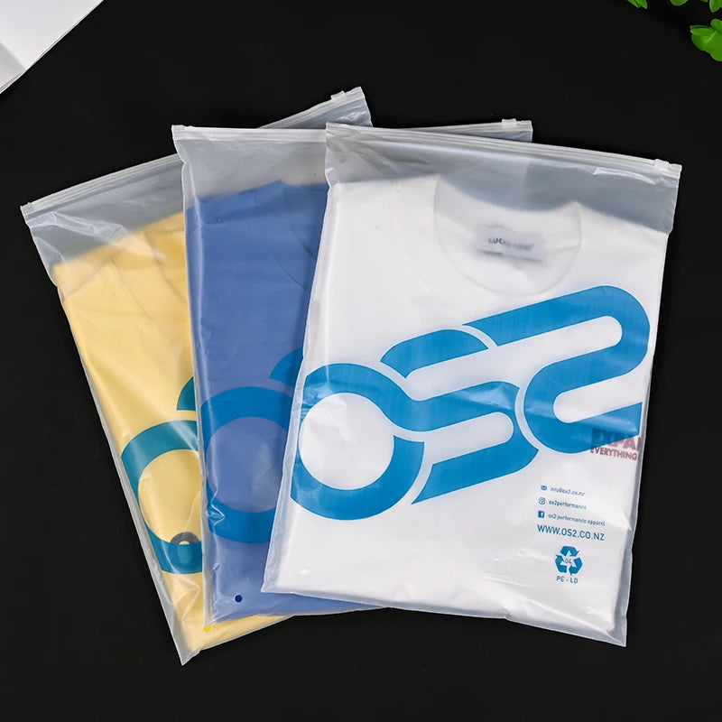 PLA Biodegradable Zipper Bags | Compostable Corn Starch | 1,000 Pcs MOQ