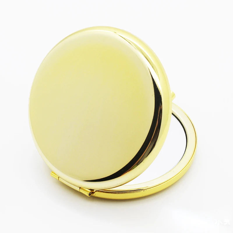 Personalized Pocket Mirrors with Name | Rose Gold | MOQ 100 pcs