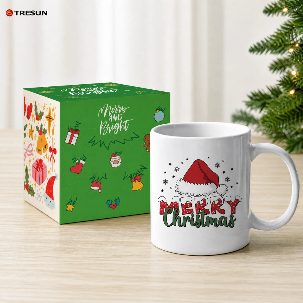 Custom Christmas Mugs 50 pcs | CE Certified