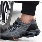 Breathable Steel Toe Work Shoes | Custom Logo MOQ 500 Pairs