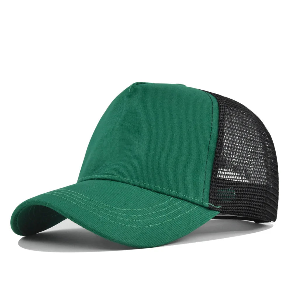 Custom Trucker Hat 5 Panel Mesh | 30 Pcs MOQ Bulk Wholesale Cap