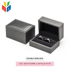 Custom PU Leather Jewelry Boxes with Logo | MOQ 100