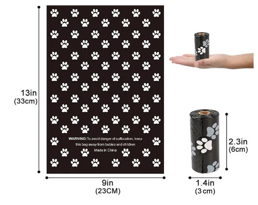 Custom Cornstarch Dog Poop Bags | Biodegradable Compostable | Eco-Friendly Wholesale