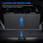 BYD Seagull Rear Seat Back Protector & Cargo Tray Mat Set (2023-2025)