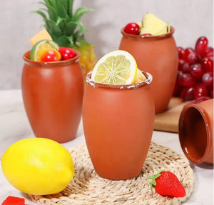 Custom Terracotta Tiki Cups: 36 MOQ, 12 oz, 10-Day Lead | Red Clay Cocktail & Tequila Mugs