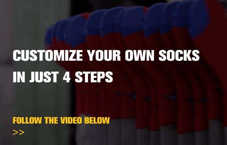 Custom Bamboo Cotton Socks with Logo | No MOQ | 7-Day Lead