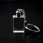 Custom Crystal Keychain with Engraving | MOQ 10 Pcs