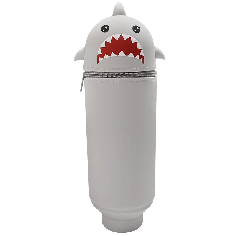 Custom Silicone Pen Holder with Logo | LFGB Certified, Foldable Animal Shape, 500 MOQ