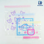 Custom LDPE Double Zipper Food Storage Bags