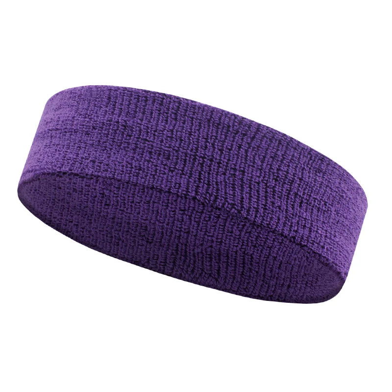 5.5cm Wide Spandex Yoga Headband with Custom Print | Sweat Absorption for Workout