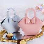 Custom PU Leather Jewelry Handbag Wholesale | 10 MOQ Wedding Favor Bag