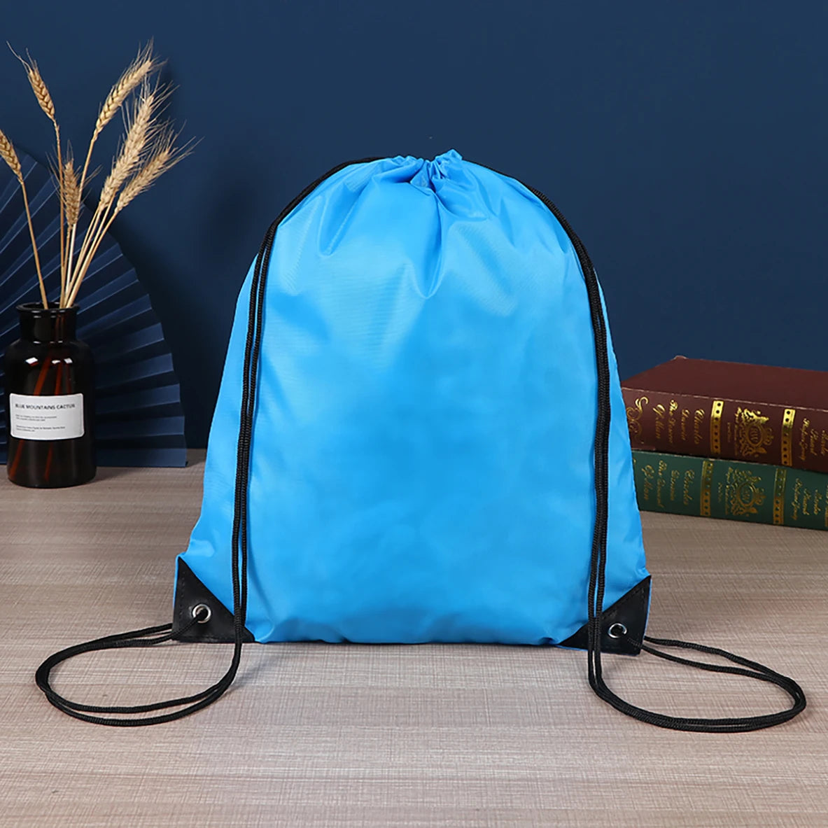 Custom Polyester Drawstring Bag | Promotional Gym Backpack