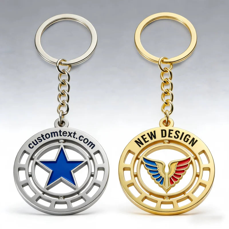 Custom Logo Keychains for Promotional Giveaways – Premium Metal Keychains Bulk