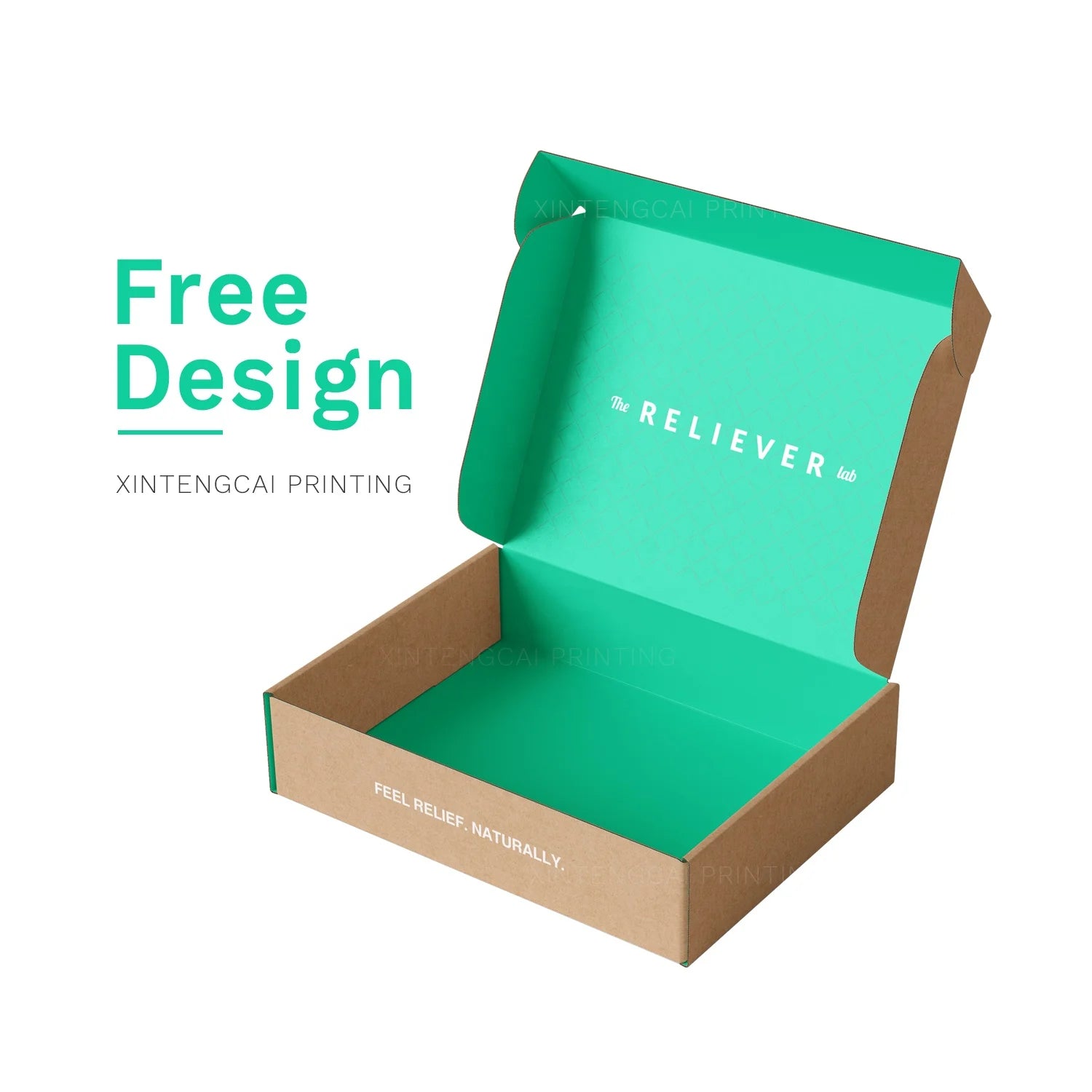 Custom Pink Corrugated Mailer Box | 200 MOQ, Free Design, Double-Sided Print