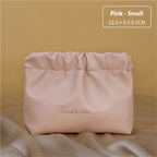 Custom PU Leather Cosmetic Bags | Open Top | 30-Day Lead