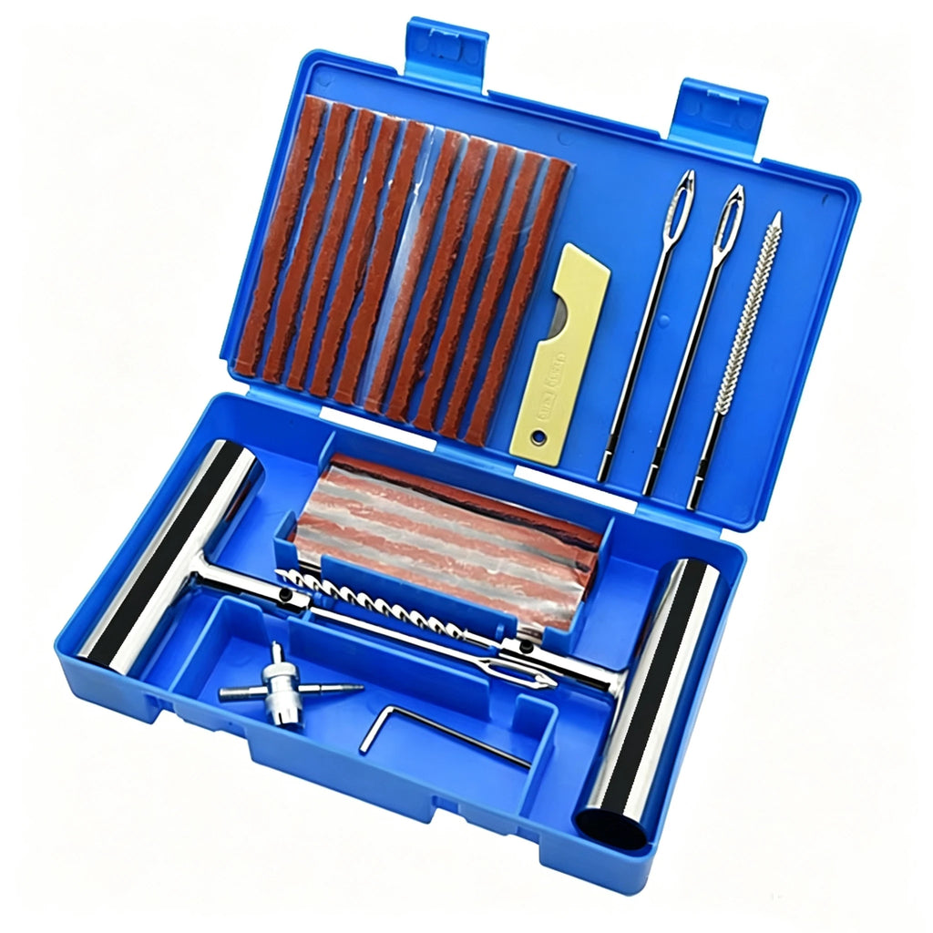 58Pcs Tire Repair Tool Kit with Case | MOQ 1 pc
