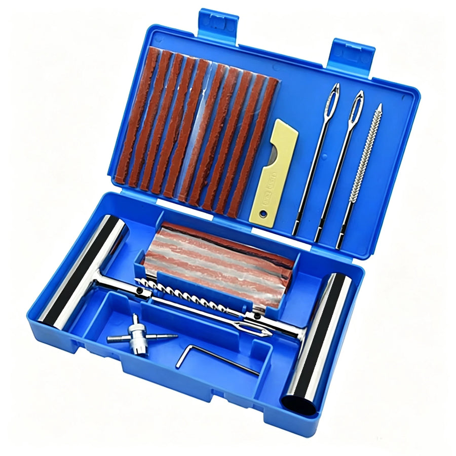 58Pcs Tire Repair Tool Kit with Case | MOQ 1 pc