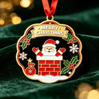 Custom Enamel Metal Ornaments 50 pcs | Holiday Gifts