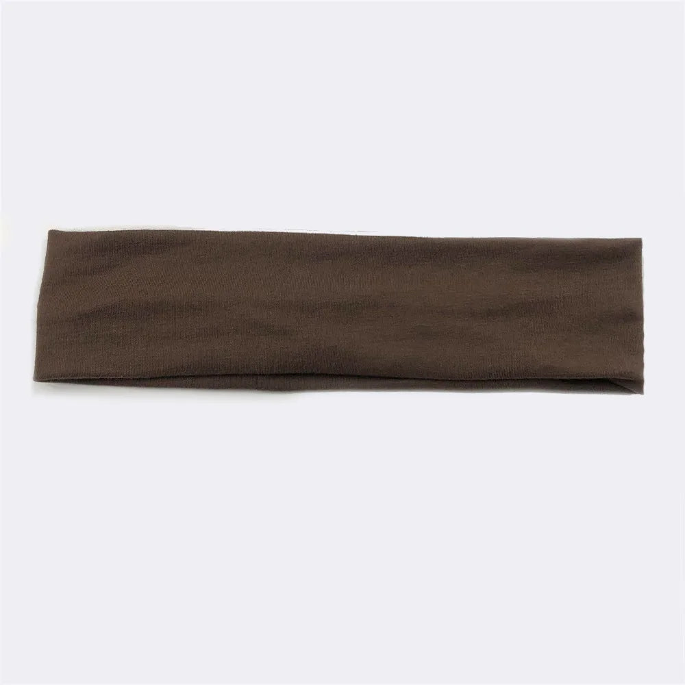 Custom Spandex Headband for Women | 23.5cm Stretch Hair Band for Sports & Fashion