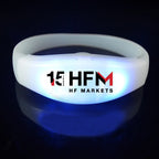 Custom DMX512 LED Wristbands | 100-Piece MOQ & 3-Day Lead Time | Concerts & Festivals | 15 Colors