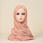 Polyester Silk Satin Hijab | 107x180cm | 24 Colors | Wholesale | Custom Packaging