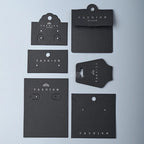 Custom Paper Jewelry Display Cards with Logo | MOQ 100