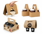 Custom Double Wall Hot Drink Paper Coffee Cup with Logo | MOQ 5,000