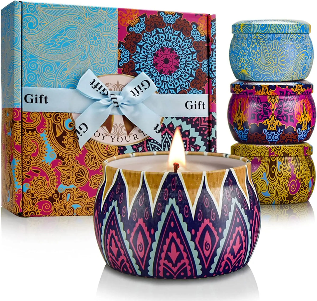 Custom Candle Packaging Box | 4-Pack | 25-Day Lead Time