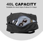 Custom 40L Foldable Duffel Bag — BSCI Certified, 31-Day Lead