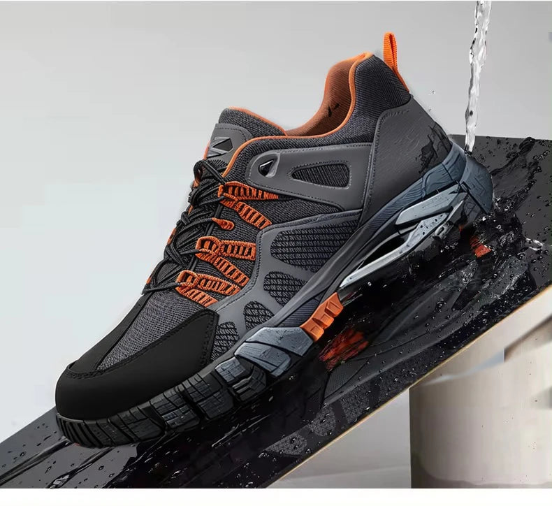 Breathable Steel Toe Work Shoes | Custom Logo MOQ 500 Pairs