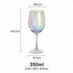 Vintage Crystal Wine Glasses: 500 MOQ, 14-Day Lead, LFGB Certified | Custom 500-1000ml Goblets